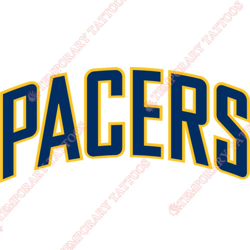 Indiana Pacers Customize Temporary Tattoos Stickers NO.1033